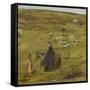 May on the Hill-John William North-Framed Stretched Canvas