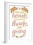 May Our Hearts Be Filled-Erin Clark-Framed Giclee Print