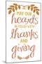 May Our Hearts Be Filled-Erin Clark-Mounted Giclee Print