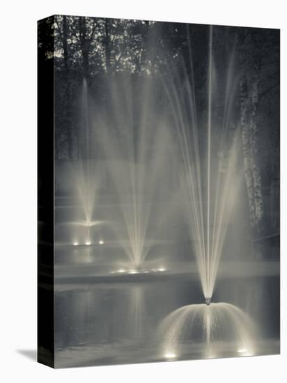 May Park Fountains, Cesis, Gauja National Park, Latvia-Walter Bibikow-Stretched Canvas