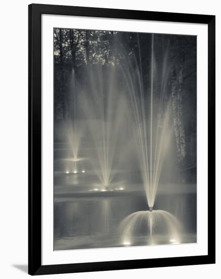 May Park Fountains, Cesis, Gauja National Park, Latvia-Walter Bibikow-Framed Photographic Print