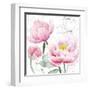 May Peonies I-Grace Popp-Framed Art Print