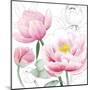 May Peonies I-Grace Popp-Mounted Art Print