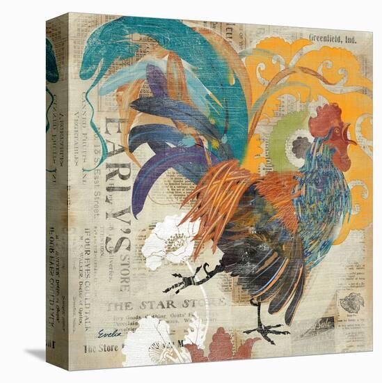 May Rooster-null-Stretched Canvas