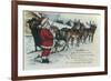 May Santa Bring His Choicest Gifts-null-Framed Giclee Print