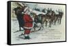 May Santa Bring His Choicest Gifts-null-Framed Stretched Canvas