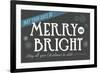 May Your Days be Merry and Bright-Lantern Press-Framed Premium Giclee Print