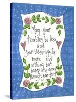 May Your Troubles-Debbie McMaster-Stretched Canvas