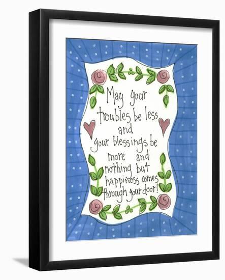 May Your Troubles-Debbie McMaster-Framed Giclee Print