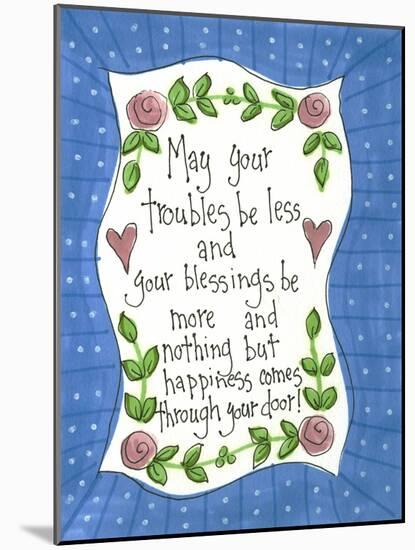 May Your Troubles-Debbie McMaster-Mounted Giclee Print