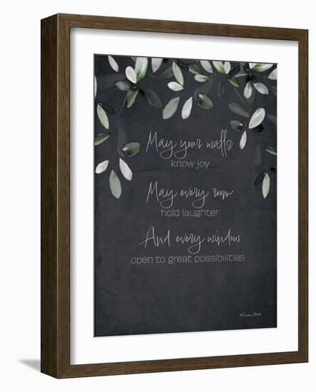 May Your Walls Know Joy-Susan Ball-Framed Art Print