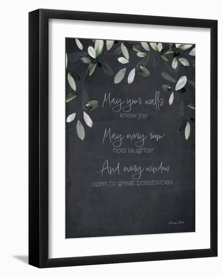 May Your Walls Know Joy-Susan Ball-Framed Art Print