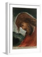 "May Your Will Be Done"-Simeon Solomon-Framed Giclee Print