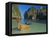 Maya Bay, Kho Phi Phi Leh, Krabi Province, Thailand, Southeast Asia, Asia-Ben Pipe-Framed Stretched Canvas
