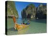 Maya Bay, Kho Phi Phi Leh, Krabi Province, Thailand, Southeast Asia, Asia-Ben Pipe-Stretched Canvas