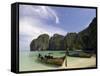 Maya Bay, Phi Phi Lay Island, Thailand, Southeast Asia-Sergio Pitamitz-Framed Stretched Canvas