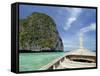 Maya Bay, Phi Phi Lay Island, Thailand, Southeast Asia-Sergio Pitamitz-Framed Stretched Canvas