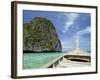 Maya Bay, Phi Phi Lay Island, Thailand, Southeast Asia-Sergio Pitamitz-Framed Photographic Print