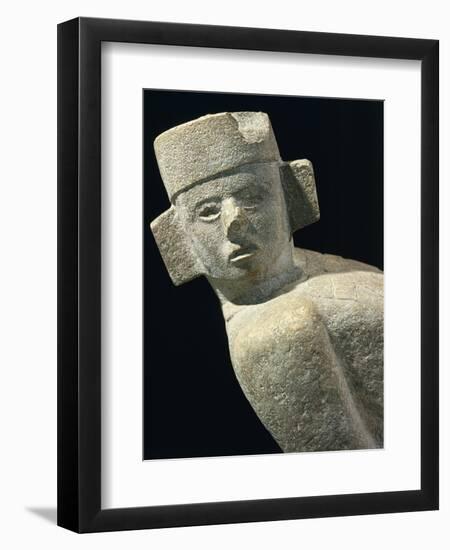 Maya Civilization, Mexico, Statue of Chac Mool, from Chichen Itza-null-Framed Giclee Print