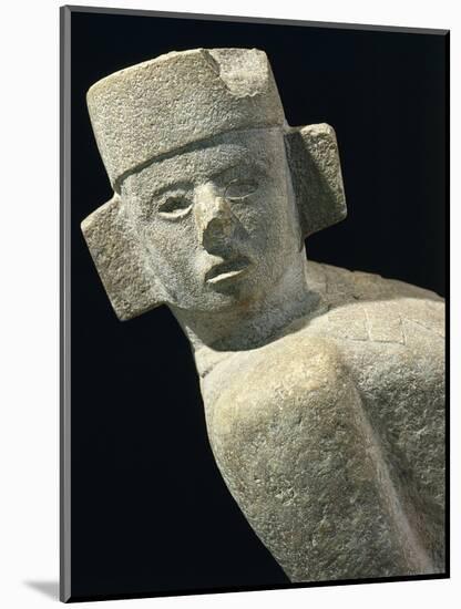 Maya Civilization, Mexico, Statue of Chac Mool, from Chichen Itza-null-Mounted Giclee Print