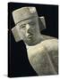 Maya Civilization, Mexico, Statue of Chac Mool, from Chichen Itza-null-Stretched Canvas