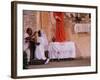 Maya Girls Receive First Communion, Telchaquillo, Mexico-Kenneth Garrett-Framed Photographic Print