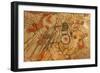 Maya; Maya Murals; San Bartolo; Guatemala; Dr. Bill Saturno, 2002 (Photo)-Kenneth Garrett-Framed Giclee Print