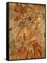 Maya Mural, San Bartolo, Guatemala-Kenneth Garrett-Framed Stretched Canvas