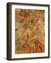 Maya Mural, San Bartolo, Guatemala-Kenneth Garrett-Framed Photographic Print