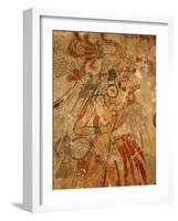 Maya Mural, San Bartolo, Guatemala-Kenneth Garrett-Framed Photographic Print