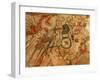 Maya Murals, Maya, San Bartolo, Guatemala-Kenneth Garrett-Framed Premium Photographic Print