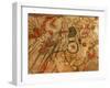 Maya Murals, Maya, San Bartolo, Guatemala-Kenneth Garrett-Framed Photographic Print