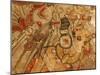 Maya Murals, Maya, San Bartolo, Guatemala-Kenneth Garrett-Mounted Photographic Print