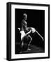 Maya Plisetskaya and Alexander Godunov in the Ballet the Death of the Rose by Gustav Mahler, 1974-null-Framed Photographic Print