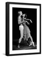 Maya Plisetskaya and Alexander Godunov in the Ballet the Death of the Rose by Gustav Mahler, 1974-null-Framed Giclee Print