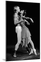 Maya Plisetskaya and Alexander Godunov in the Ballet the Death of the Rose by Gustav Mahler, 1974-null-Mounted Giclee Print