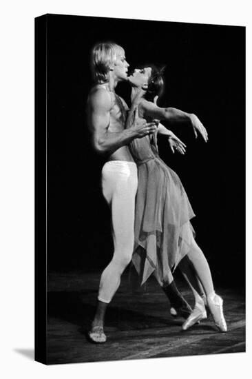 Maya Plisetskaya and Alexander Godunov in the Ballet the Death of the Rose by Gustav Mahler, 1974-null-Stretched Canvas