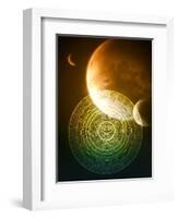 Maya Prophecy-frenta-Framed Art Print