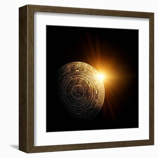 Maya Prophecy-frenta-Framed Art Print