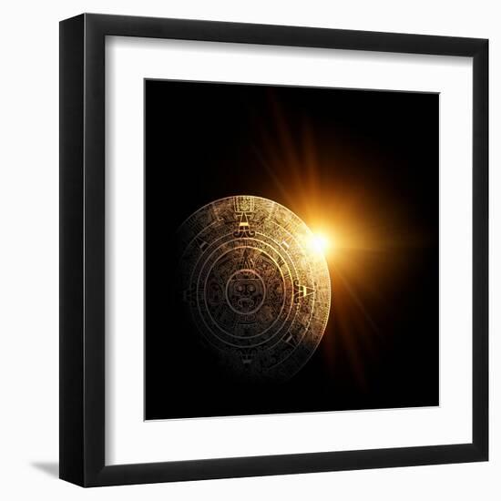 Maya Prophecy-frenta-Framed Art Print