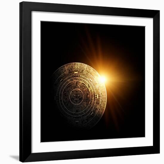 Maya Prophecy-frenta-Framed Art Print