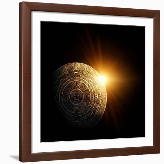 Maya Prophecy-frenta-Framed Art Print