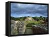 Maya Ruins-Guido Cozzi-Framed Stretched Canvas
