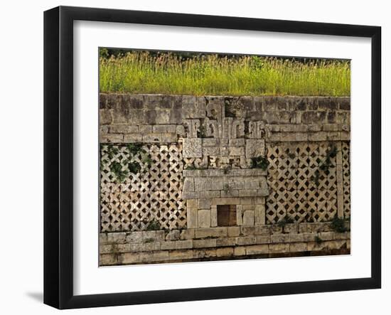 Maya, Uxmal, Yucatan, Mexico-Kenneth Garrett-Framed Photographic Print