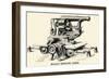 Mayall's Revolving Cannon-null-Framed Art Print