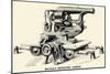 Mayall's Revolving Cannon-null-Mounted Art Print