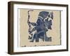 Mayan And Inca Tribal-sdmix-Framed Art Print