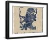 Mayan And Inca Tribal-sdmix-Framed Art Print
