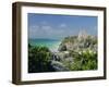 Mayan Archaeological Site, Tulum, Yucatan, Mexico, Central America-John Miller-Framed Photographic Print