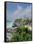 Mayan Archaeological Site, Tulum, Yucatan, Mexico, Central America-John Miller-Framed Stretched Canvas